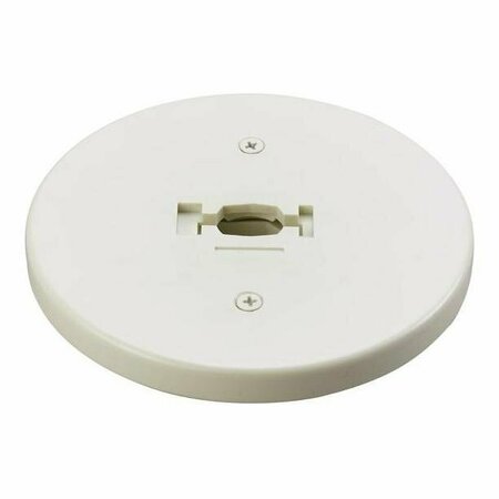 CAL LIGHTING Round Line Voltage Monopoint HT-301-WH